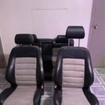 00-02 Audi B5 S4 Sedan Complete Seats Black White Ivory Panda Alcantara A4 Recaro OEM